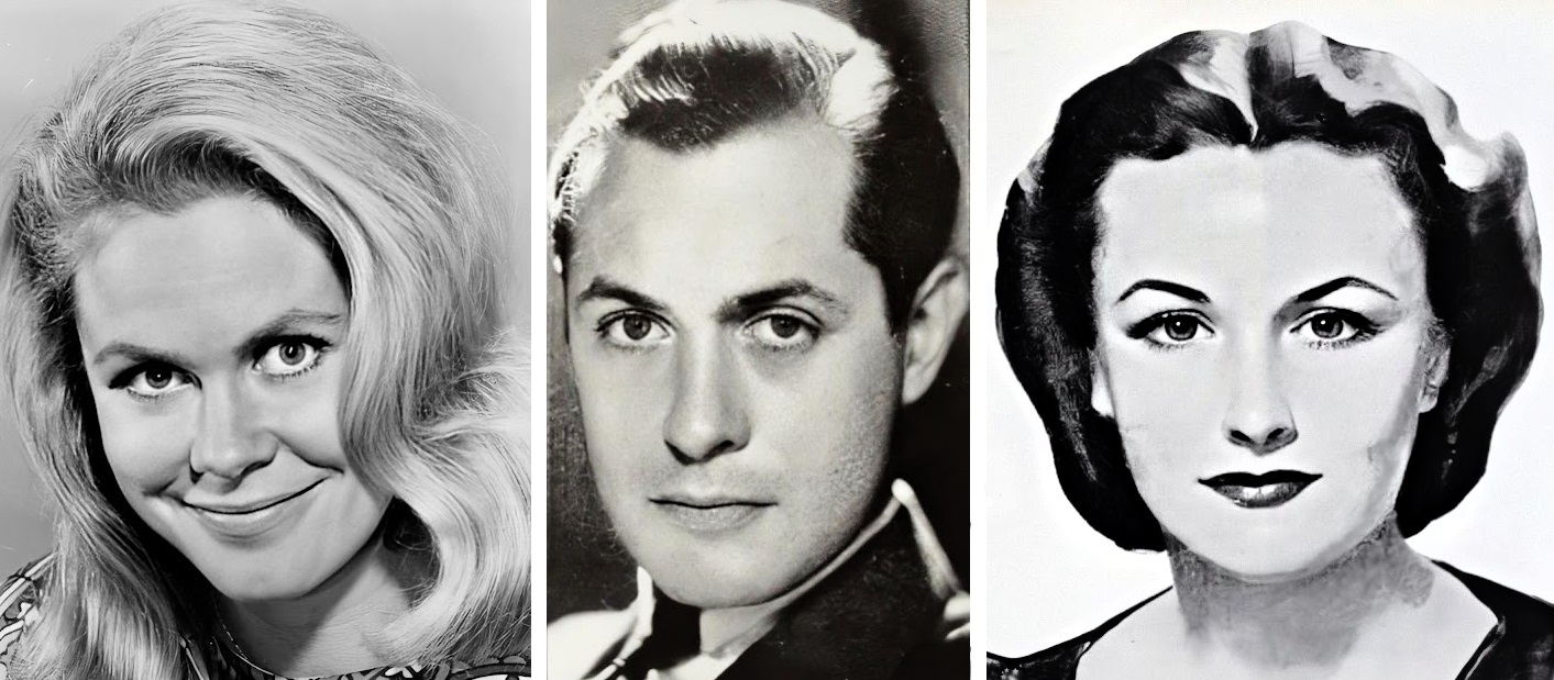 Elizabeth Montgomery and her parents, Robert Montgomery and Elizabeth Allen